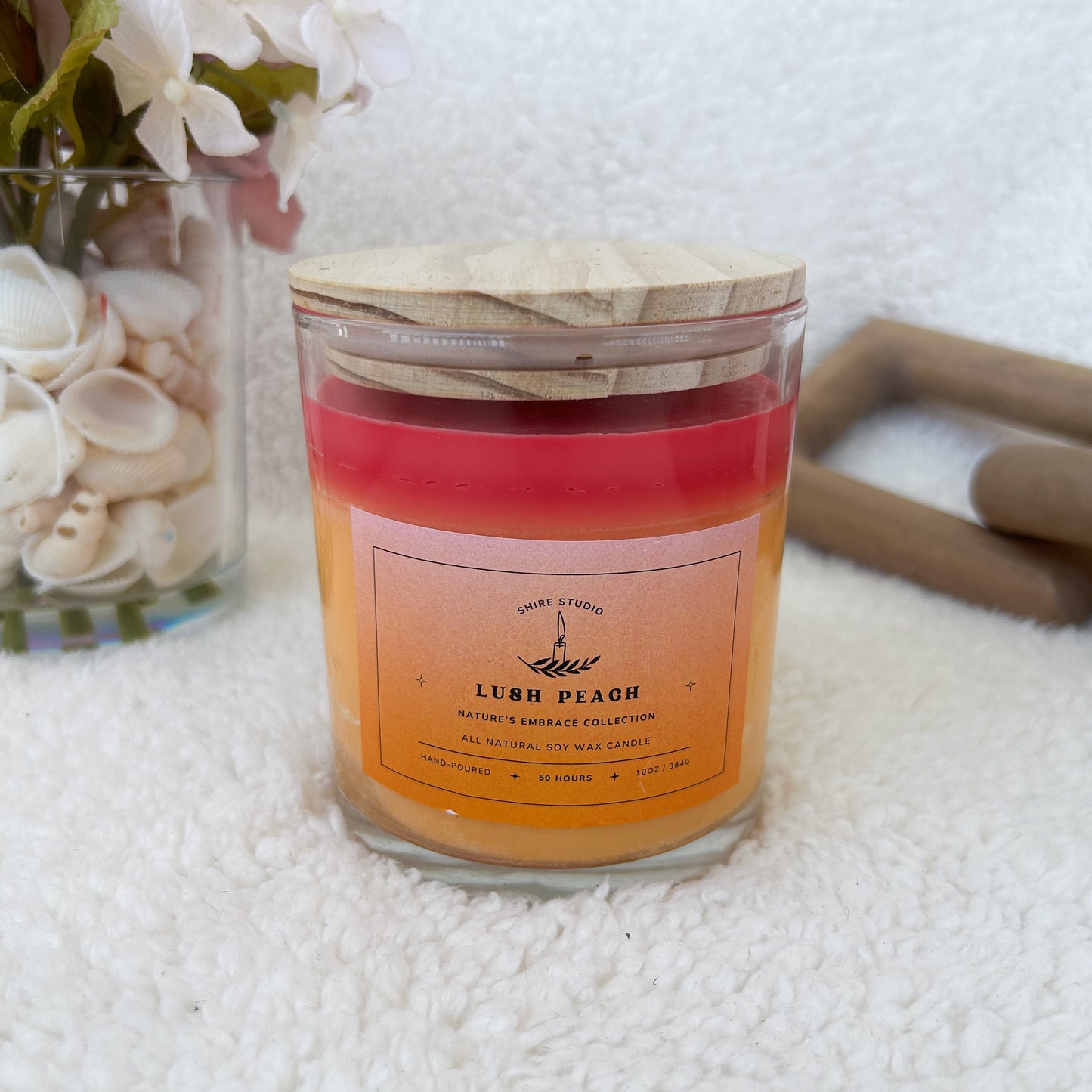 Peach Lush - 10oz Candle