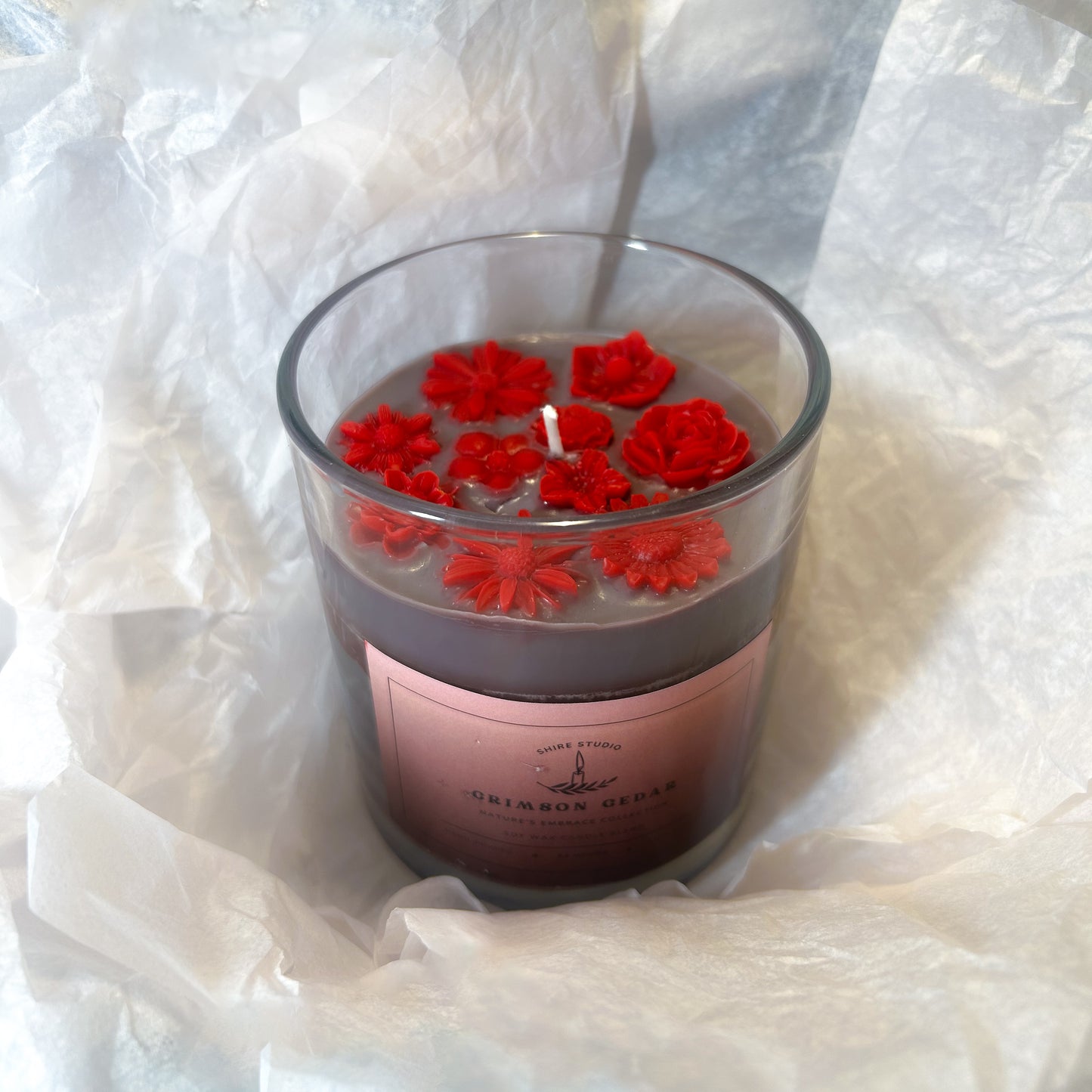 Crimson Cedar - 10oz Candle