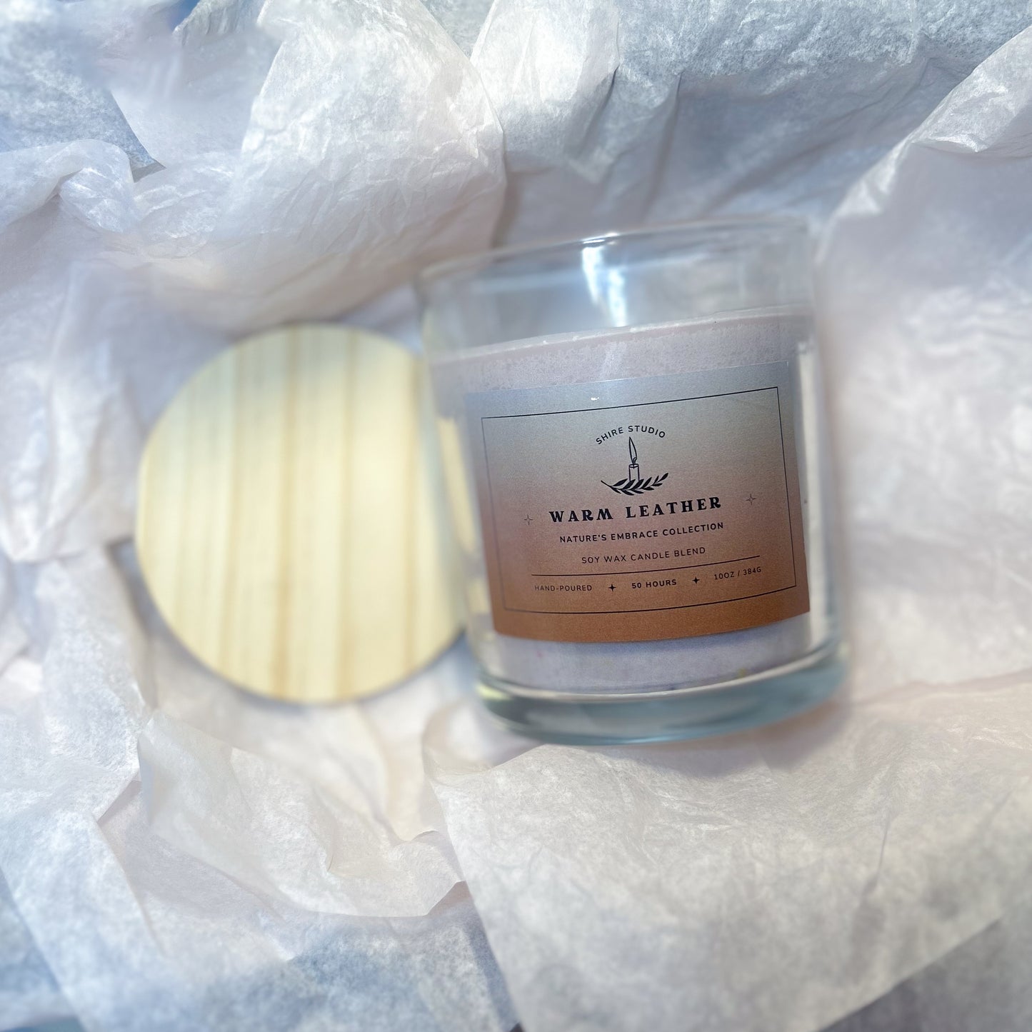 Warm Leather - 10oz Candle