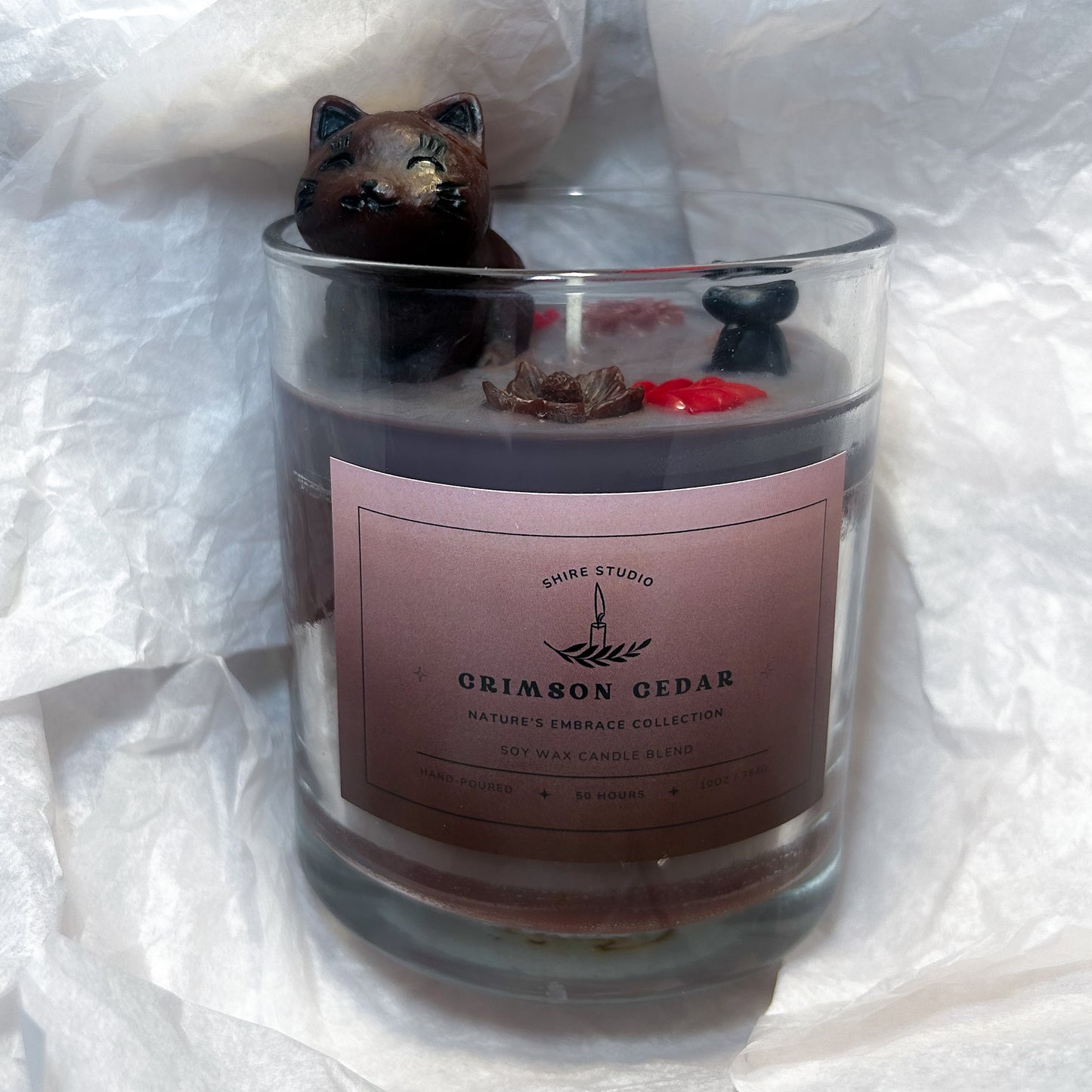 Crimson Cedar - 10oz Candle