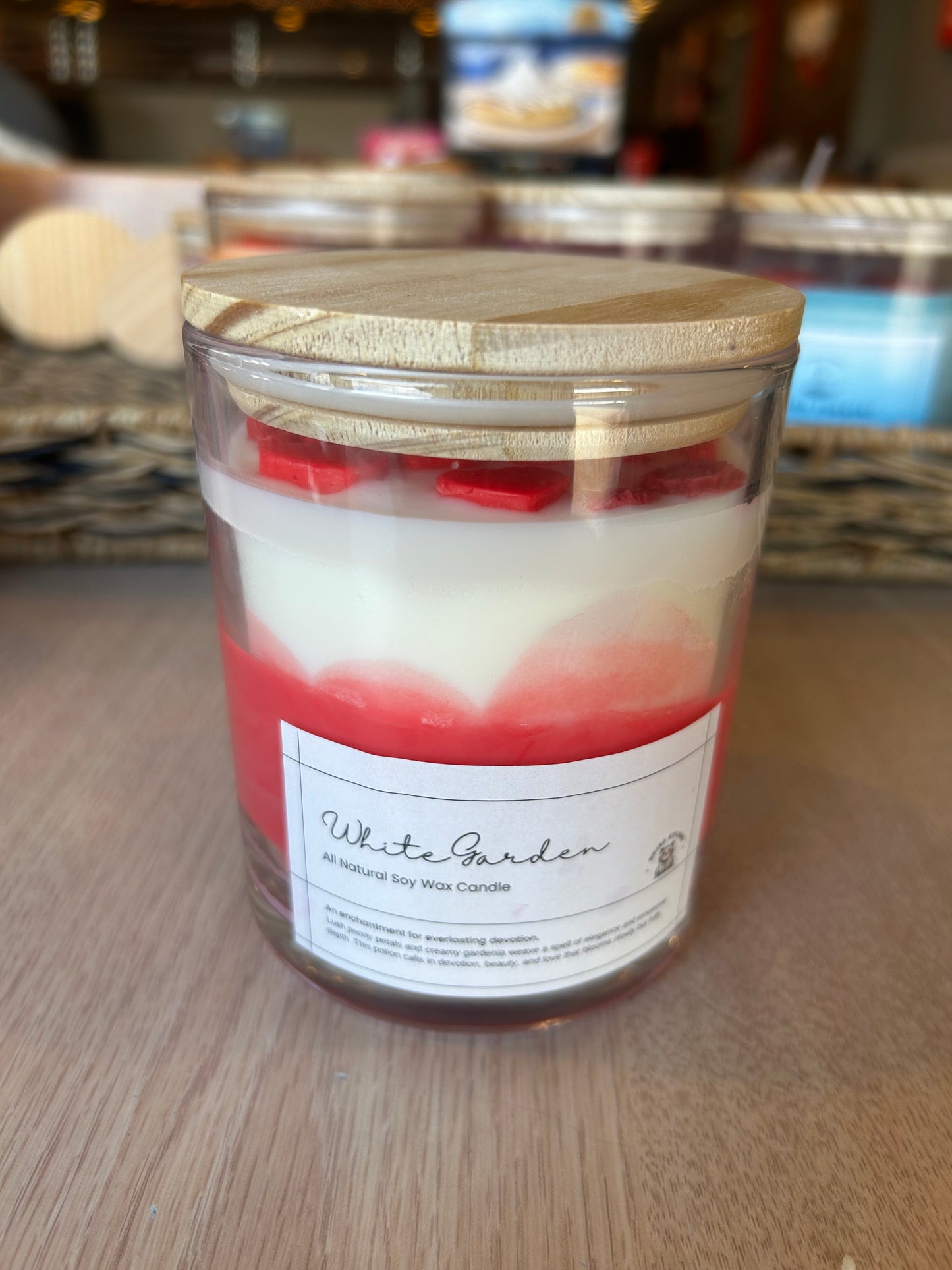 Valentines Rose 10oz Candle