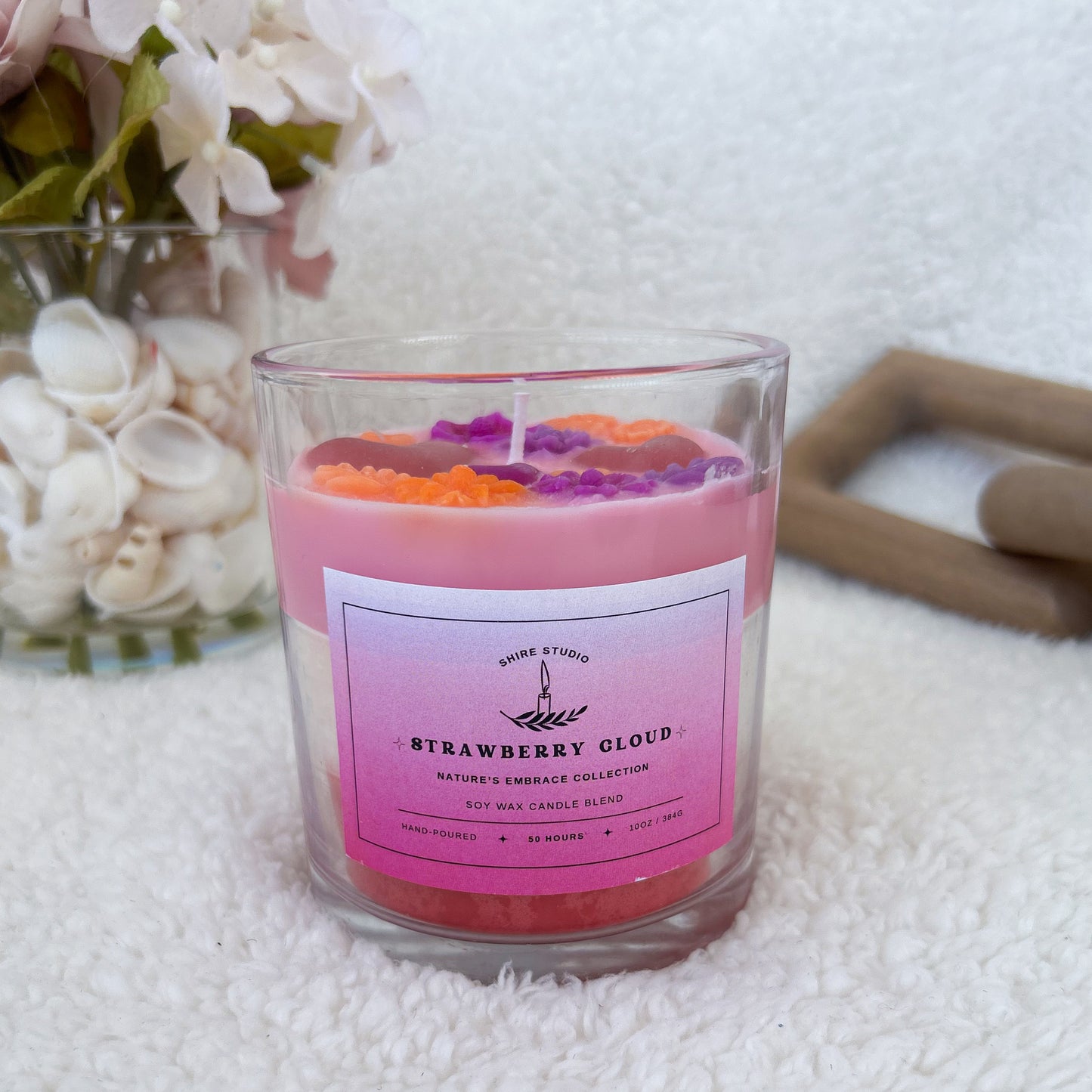 Strawberry Cloud - 10oz Candle