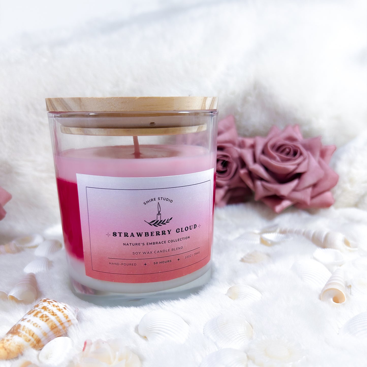 Strawberry Cloud - 10oz Candle