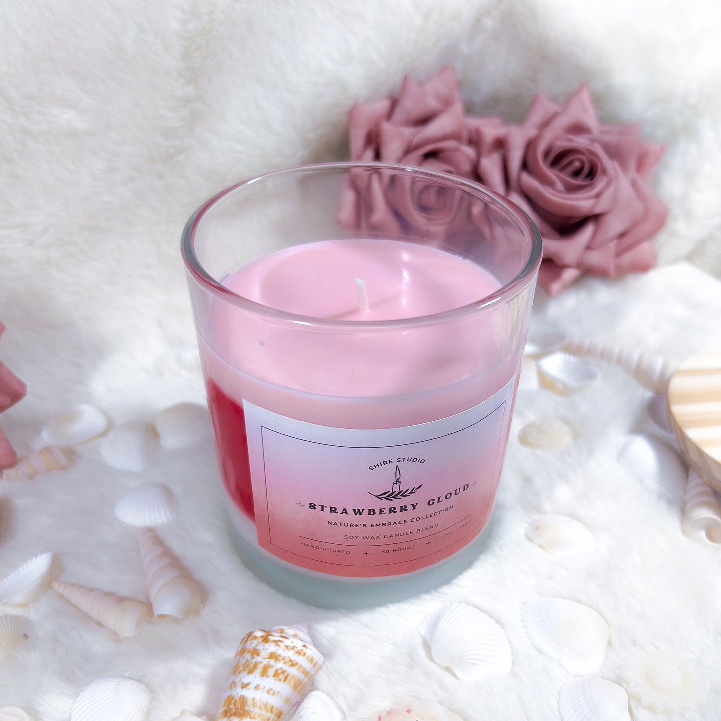 Strawberry Cloud - 10oz Candle