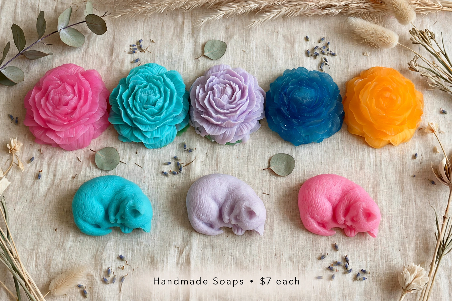 Large Figure soaps