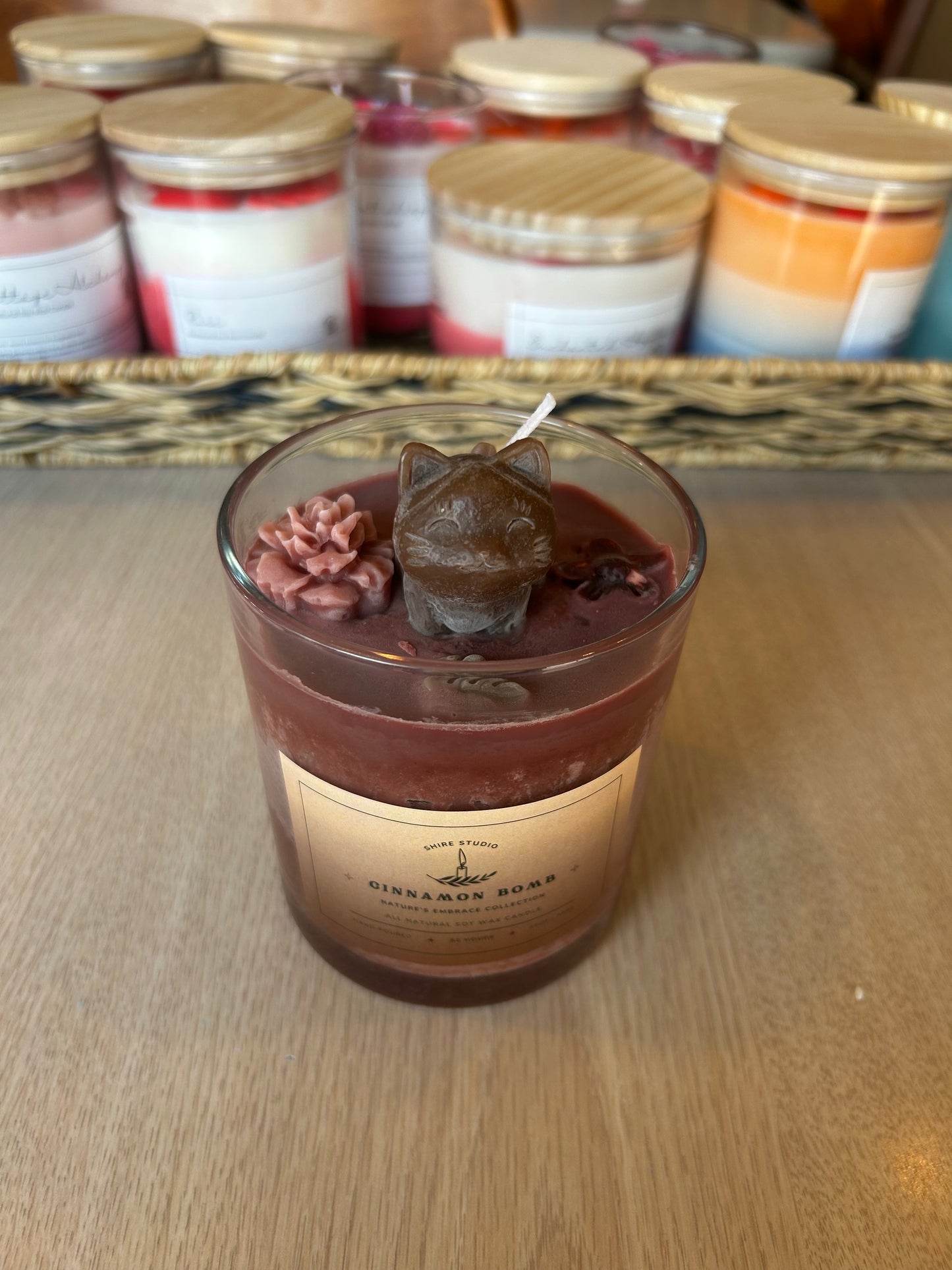Cinnamon Bomb- 10oz Candle