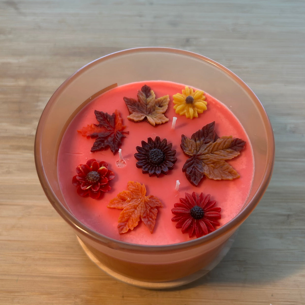 Fallen Leaves 🍂 | Fall Candle