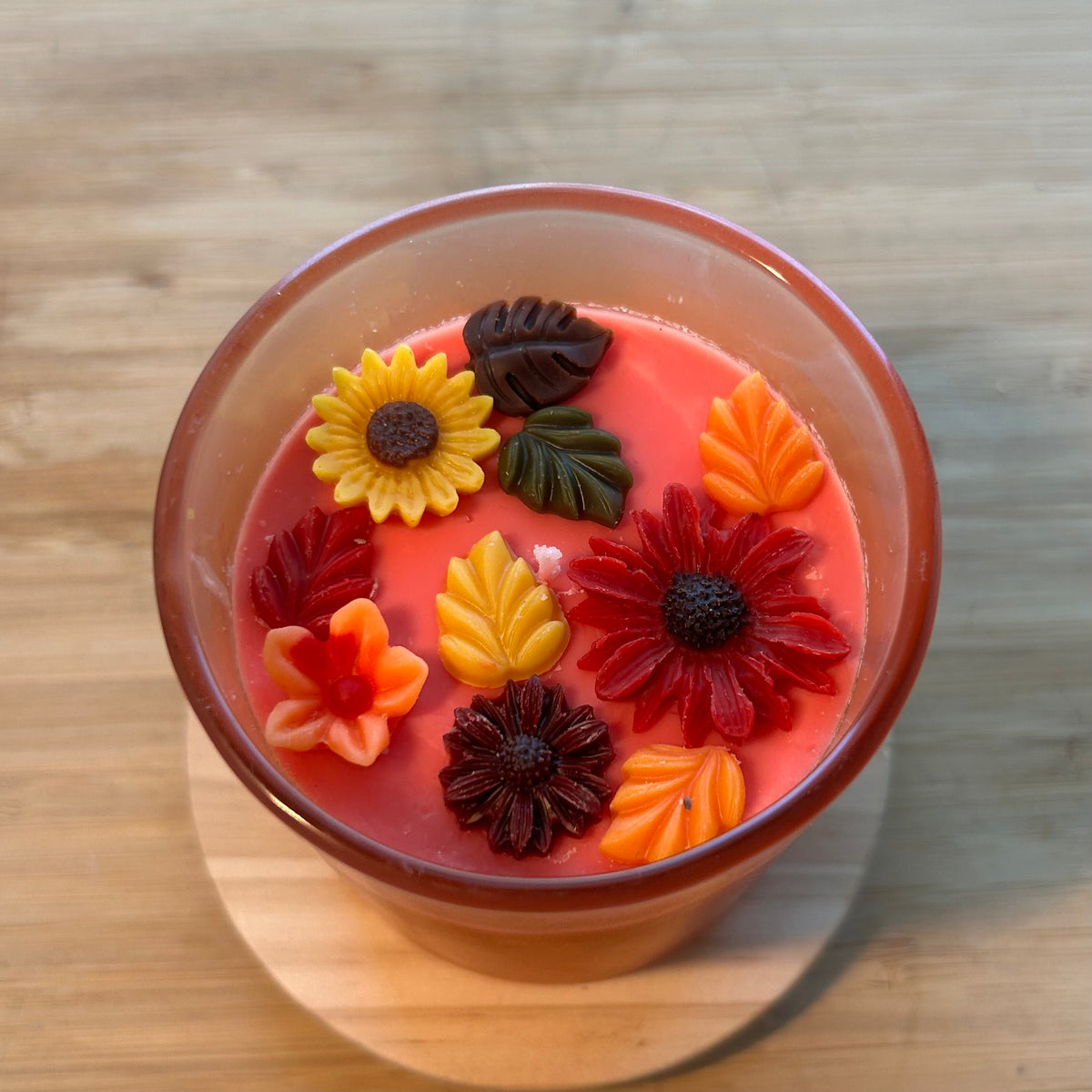 Fallen Leaves 🍂 | Fall Candle