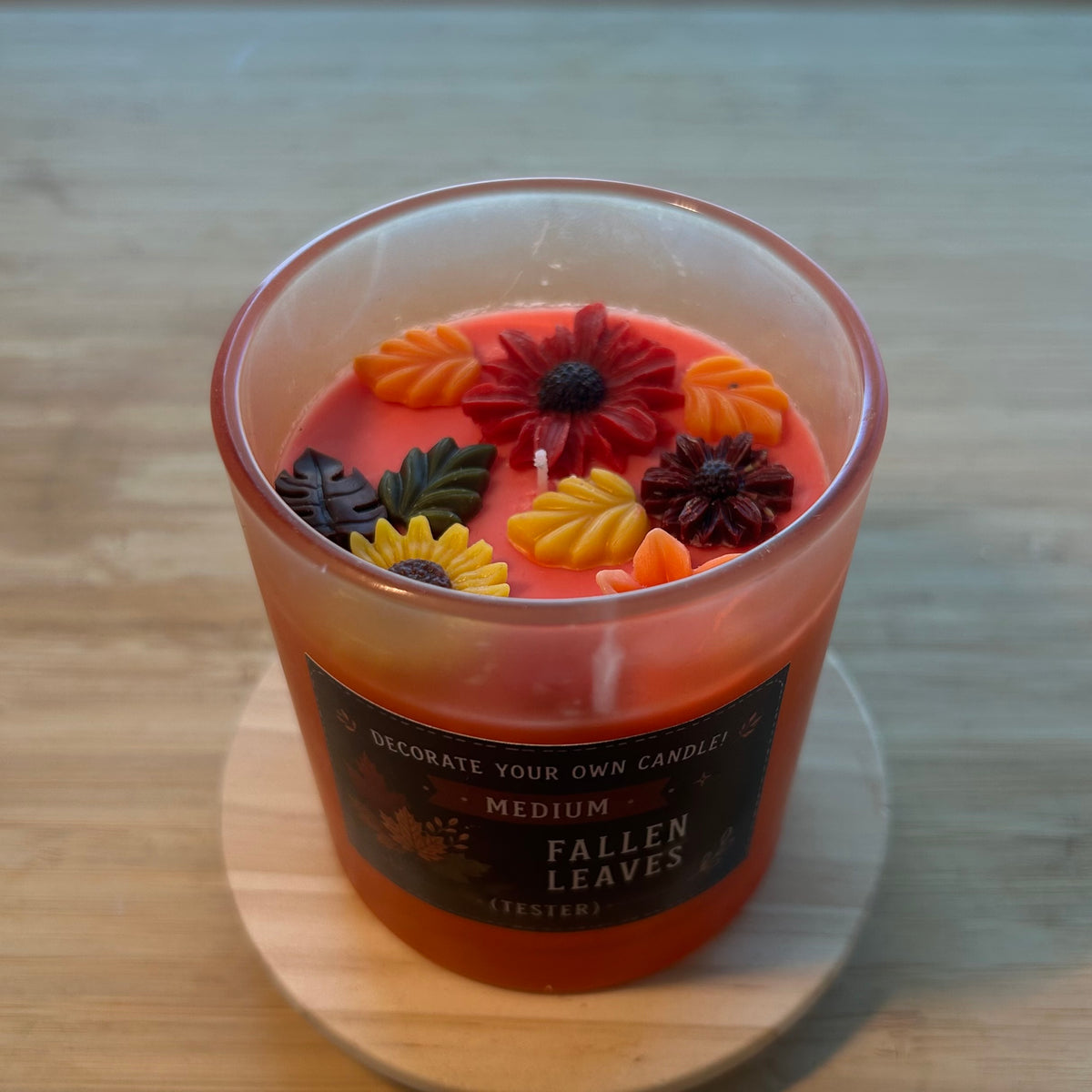 Fallen Leaves 🍂 | Fall Candle