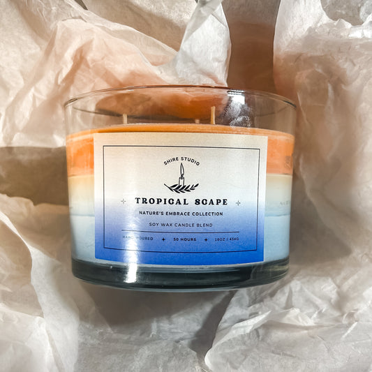Tropical Scape - 16oz, 3 Wick Candle