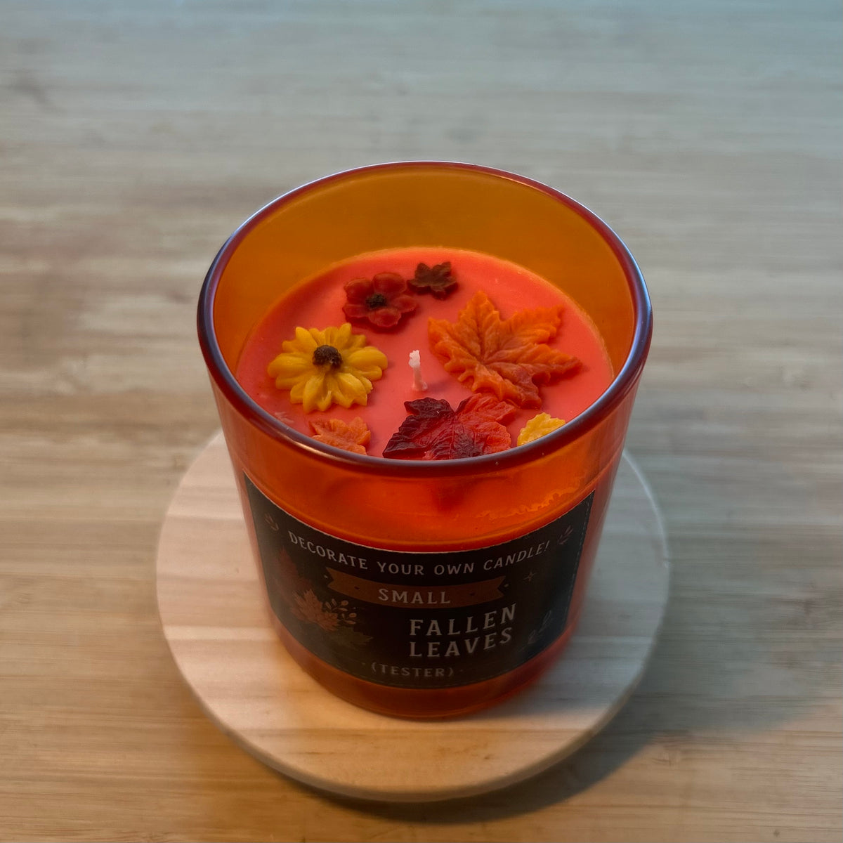 Fallen Leaves 🍂 | Fall Candle