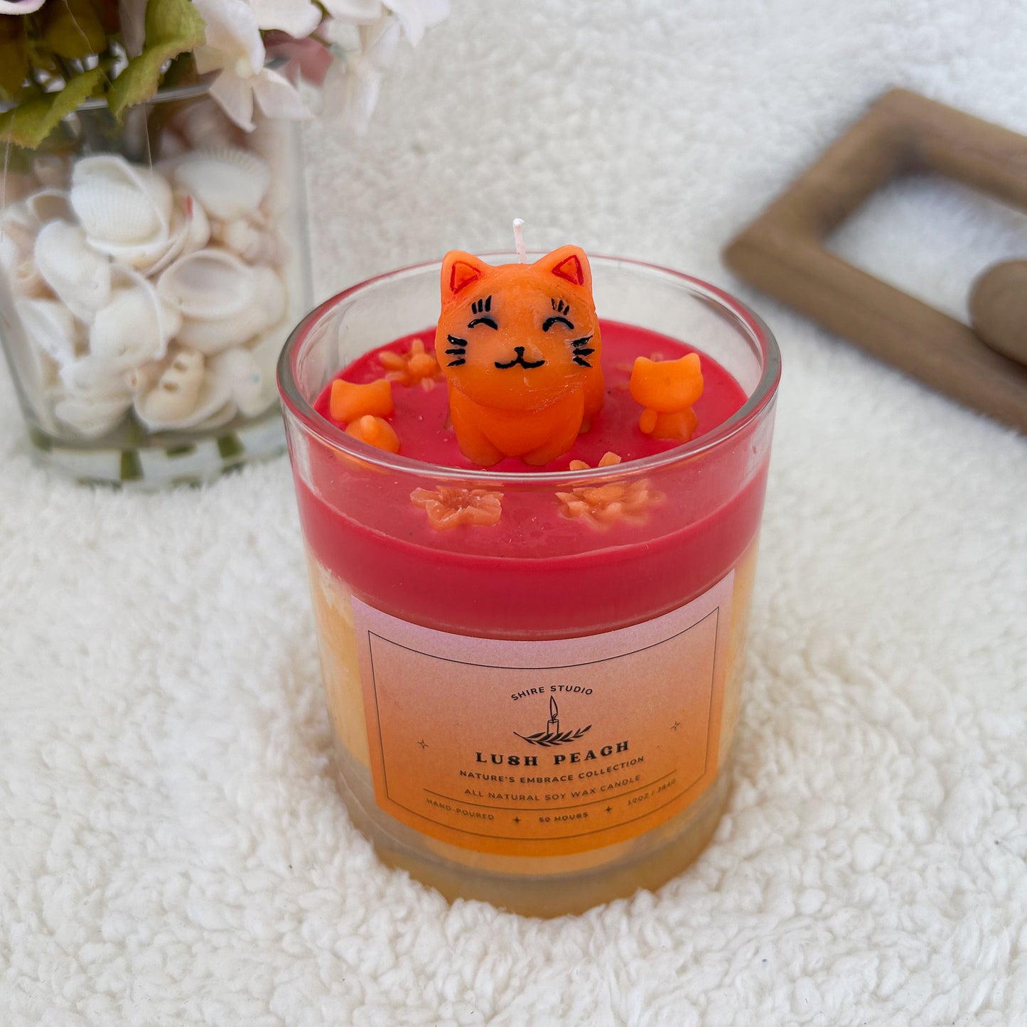 Peach Lush - 10oz Candle