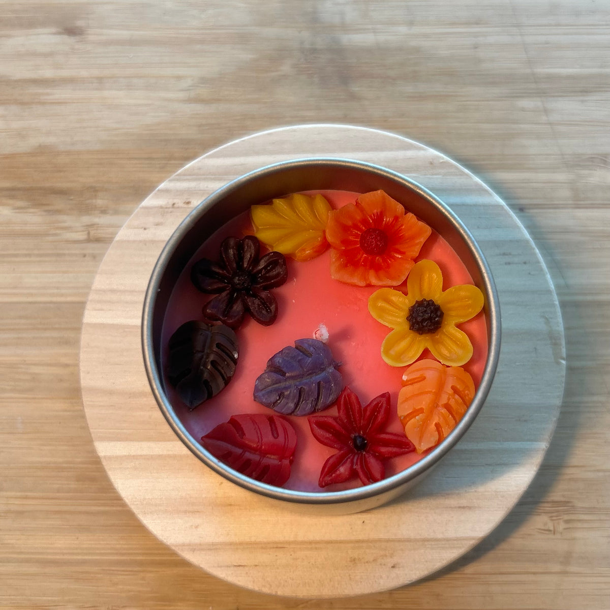 Fallen Leaves 🍂 | Fall Candle