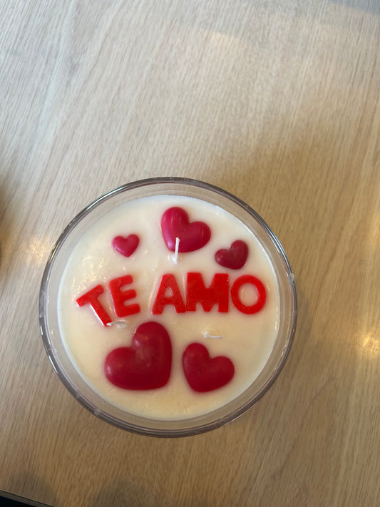 Valentines Enchanted Apple Candle