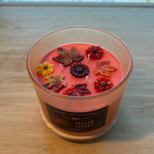 Fallen Leaves 🍂 | Fall Candle