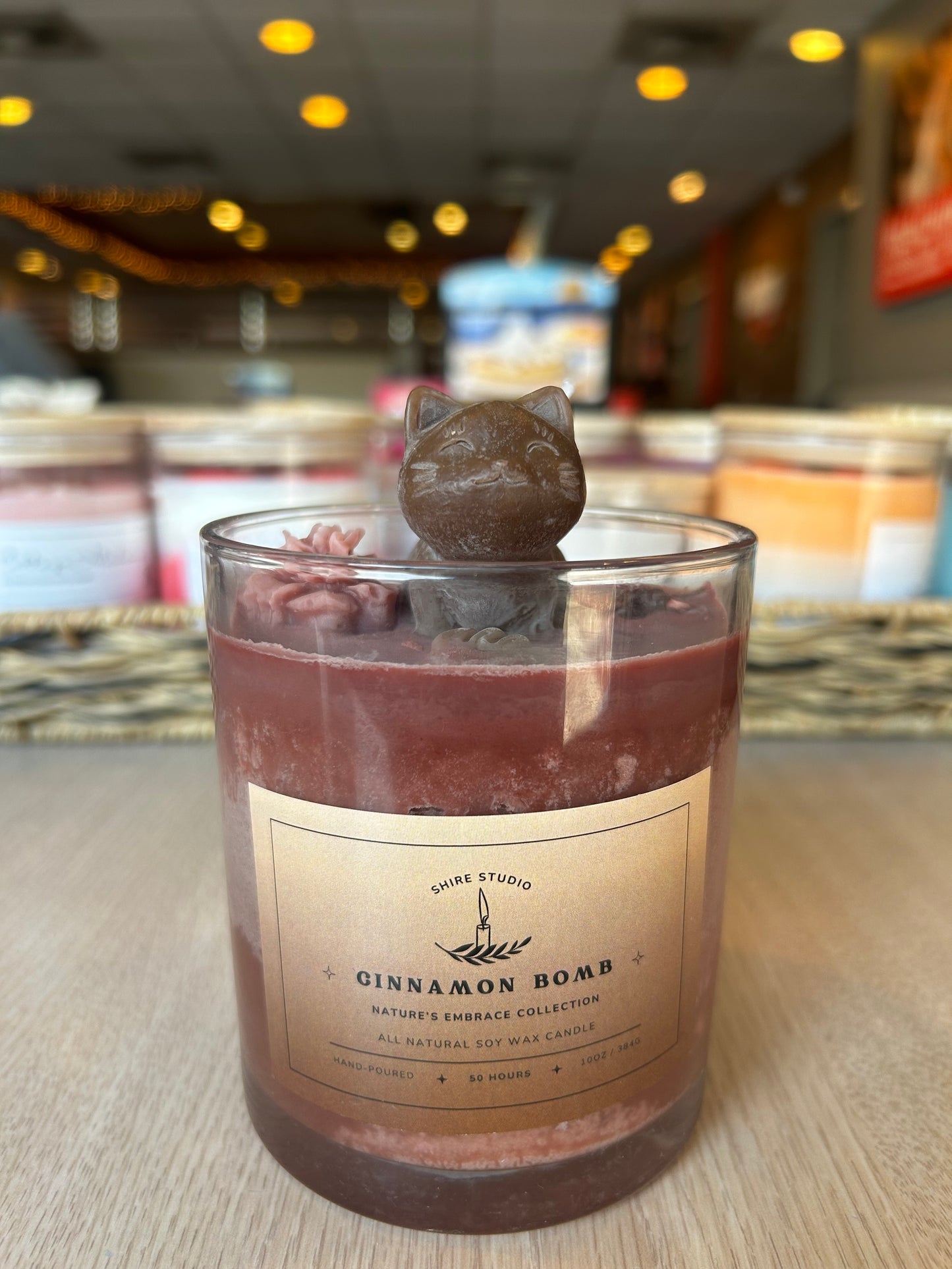 Cinnamon Bomb- 10oz Candle