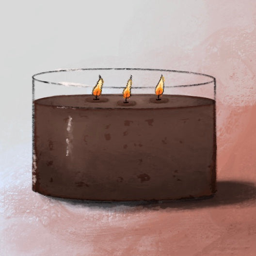 Cinnamon Bomb - 16oz, 3 Wick Candle