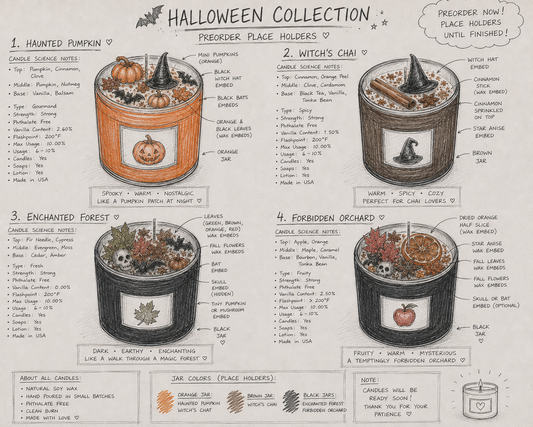 Forbidden Orchard 🖤 | Halloween Candle