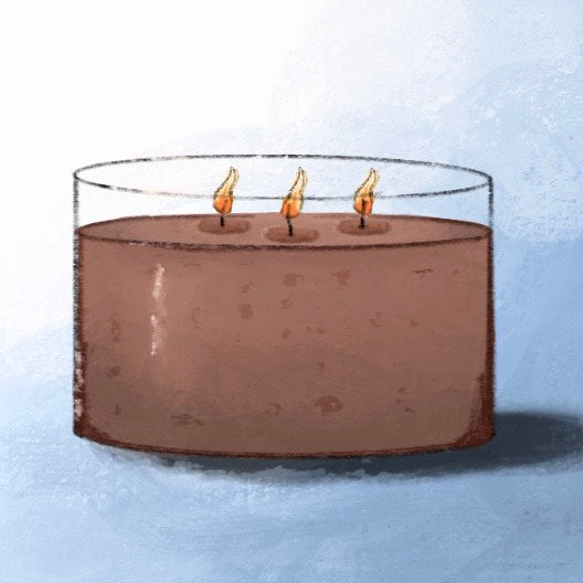 Brownie Fudge -16oz, 3 Wick Candle